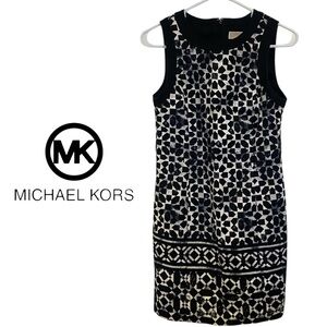 Micheal Kors Black&White Bodycon Dress Size 4